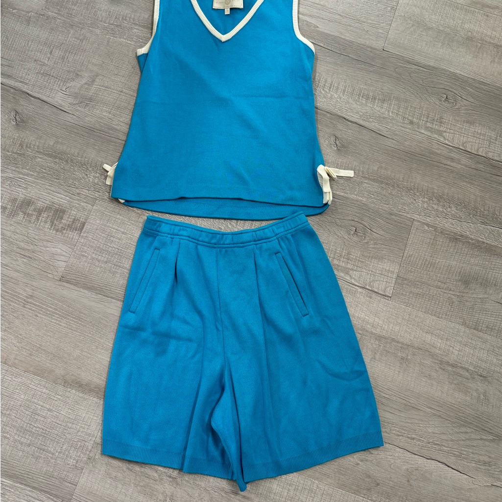 St John Sport Marie Grey Three Piece Set Size Small